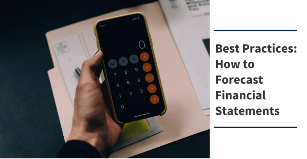 Best Practices in Financial Forecast and Control