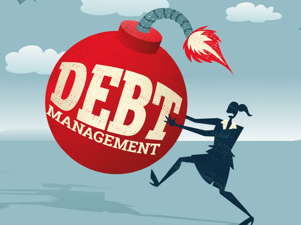Financial and Public Debt Management using Derivatives